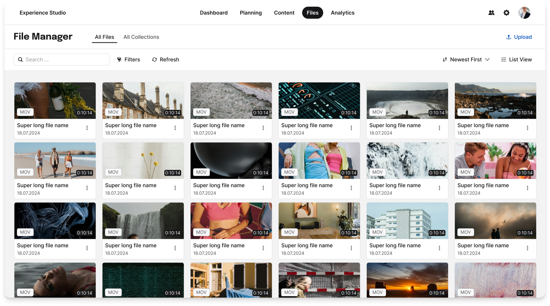 File Manager, media-management case study